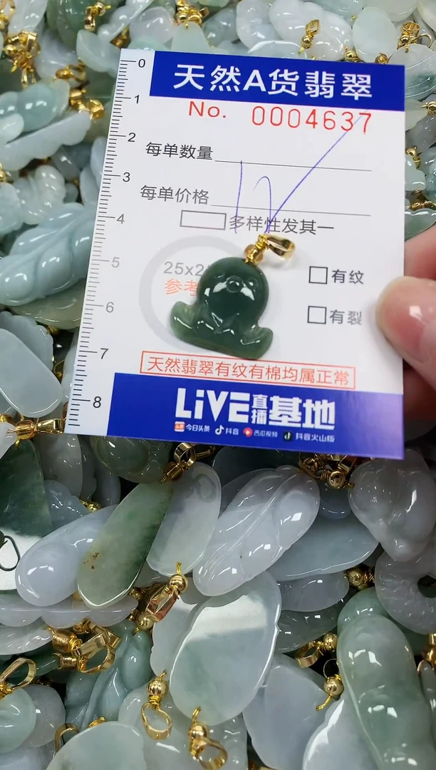 颈饰未镶嵌翡翠天然a货翡翠