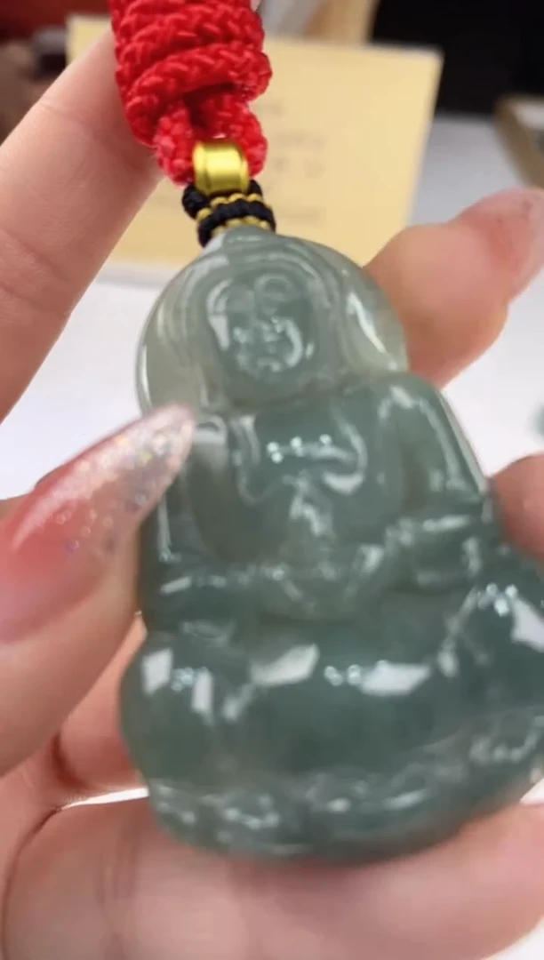 【闪购商品】翡翠吊坠(赠链)未镶嵌27654/静静聊翠