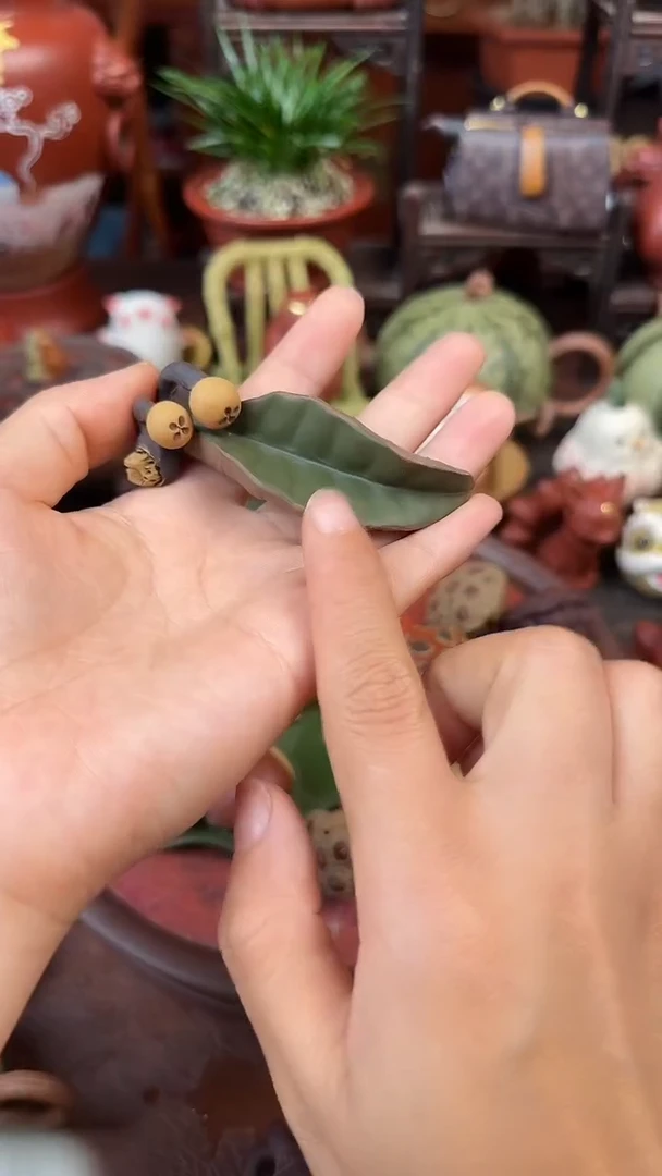 紫砂茶宠紫砂小枇杷