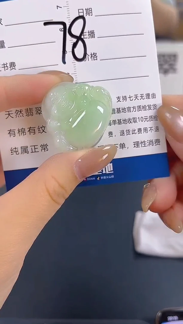 颈饰未镶嵌翡翠纯天然缅甸翡翠A货