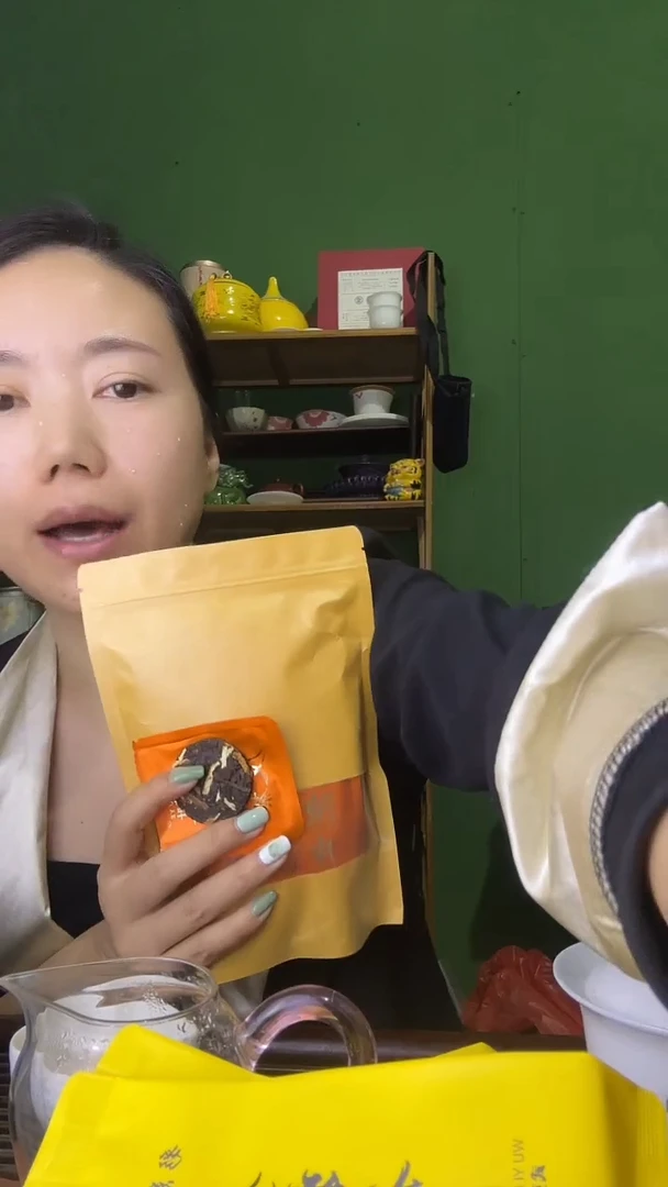 彩总优选单品陈皮六堡茶15片