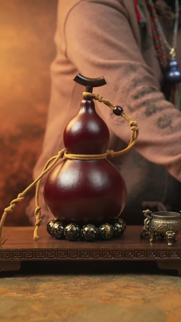 244大漆一物一拍记葫堂出品【不带手串】