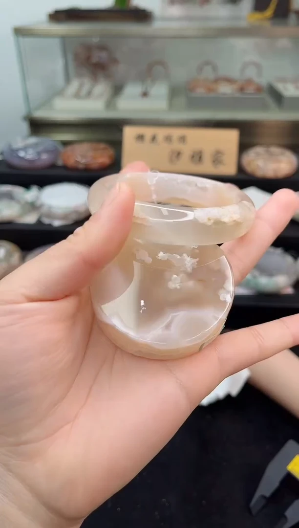 未镶嵌手镯石英质玉58圈口（赠品镯心）3975353