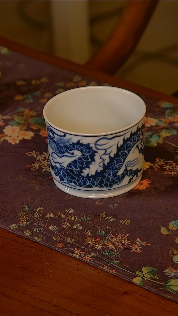 杯手工手绘杯杯很美丽