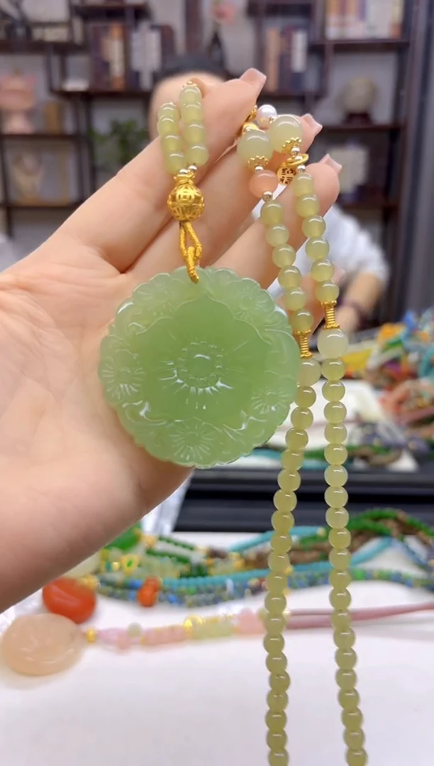 【闪购商品】和田玉毛衣链未镶嵌M579