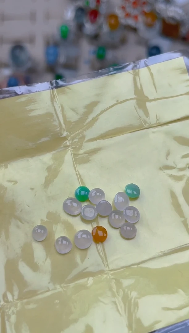 裸石翡翠天然翡翠蛋面41
