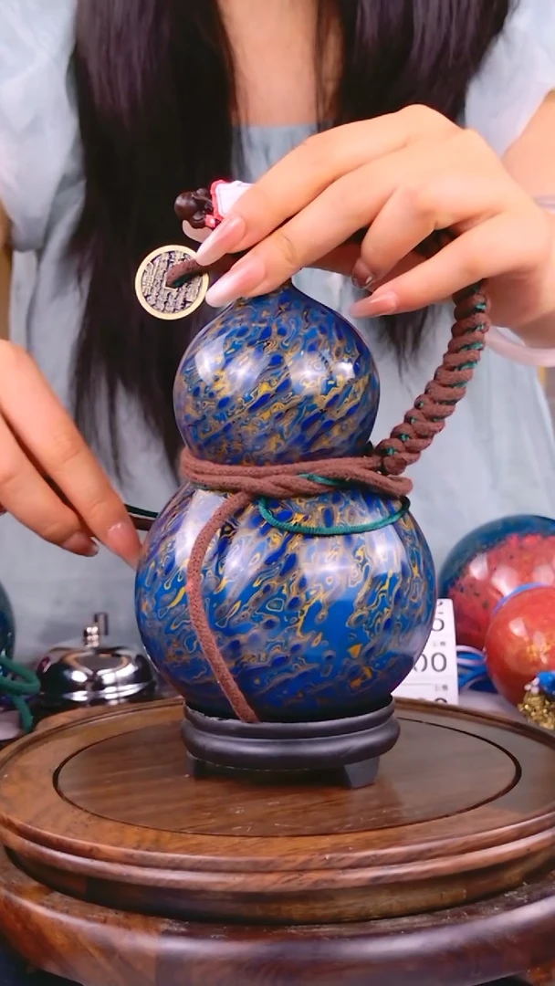 c*b239大漆工艺酒葫芦，买葫芦就是买福禄