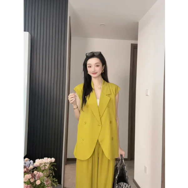 【  L·Z】小众休闲设计感两件套时尚设计师气质显瘦女神百搭