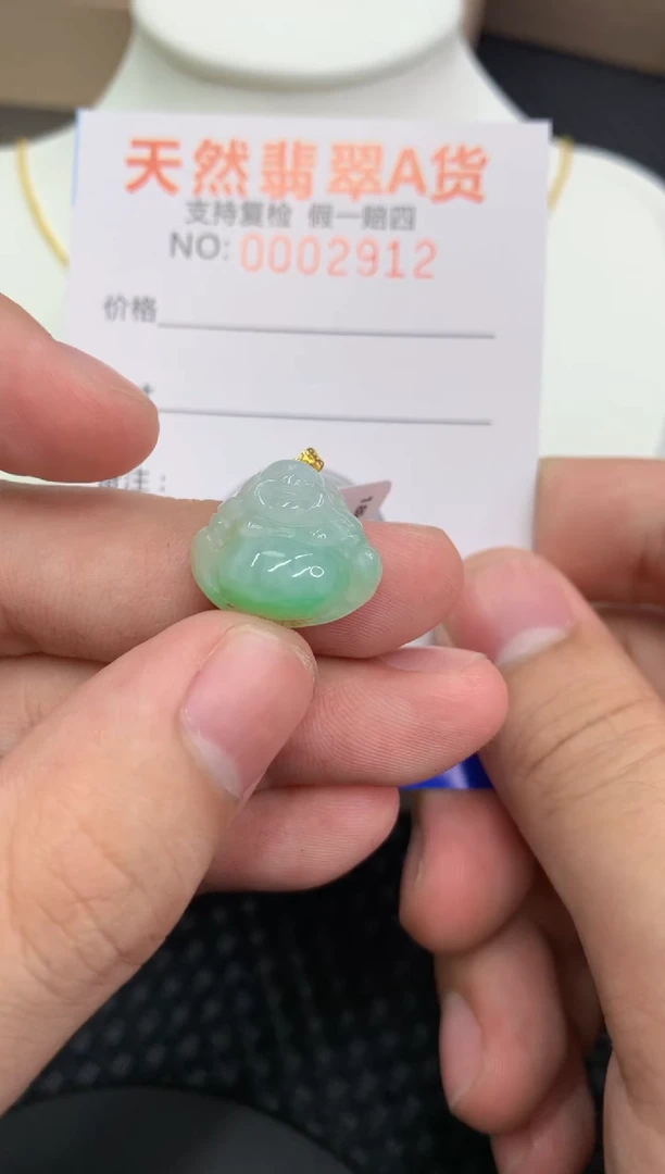 【闪购商品】翡翠颈饰18K金镶嵌11111111111