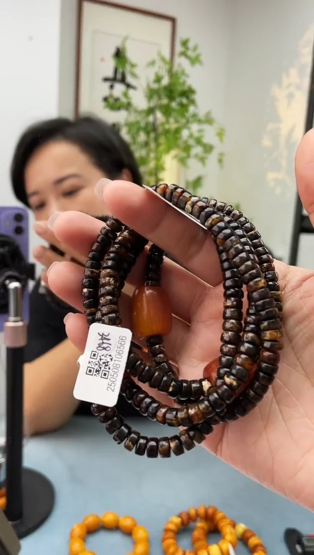 未镶嵌琥珀珠宝奇石黑6多样性发一