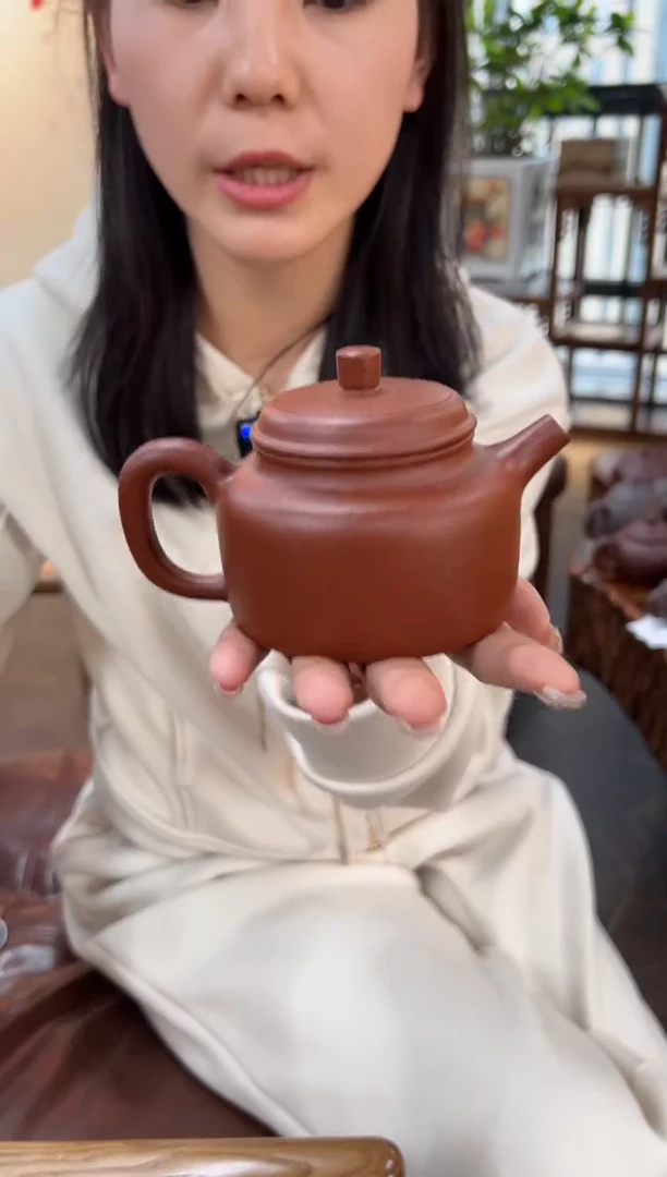 【闪购商品】紫砂茶壶【头哥手工壶】德钟朱泥
