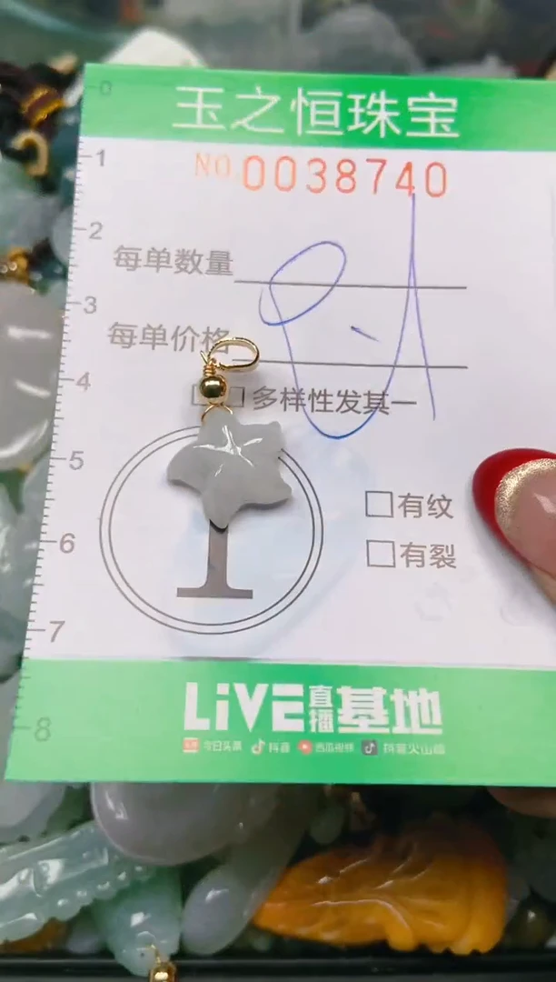 【闪购商品】翡翠颈饰未镶嵌闪购0038740