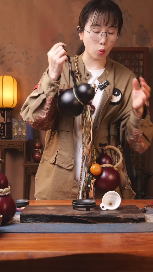 【闪购商品】276号精品大漆葫芦防腐防渗装水茶酒