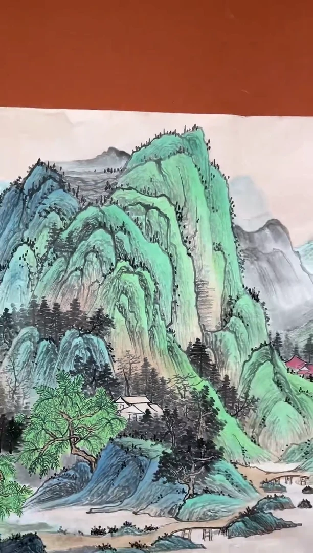 【闪购商品】国画郑乐华绘画手绘作品2-25