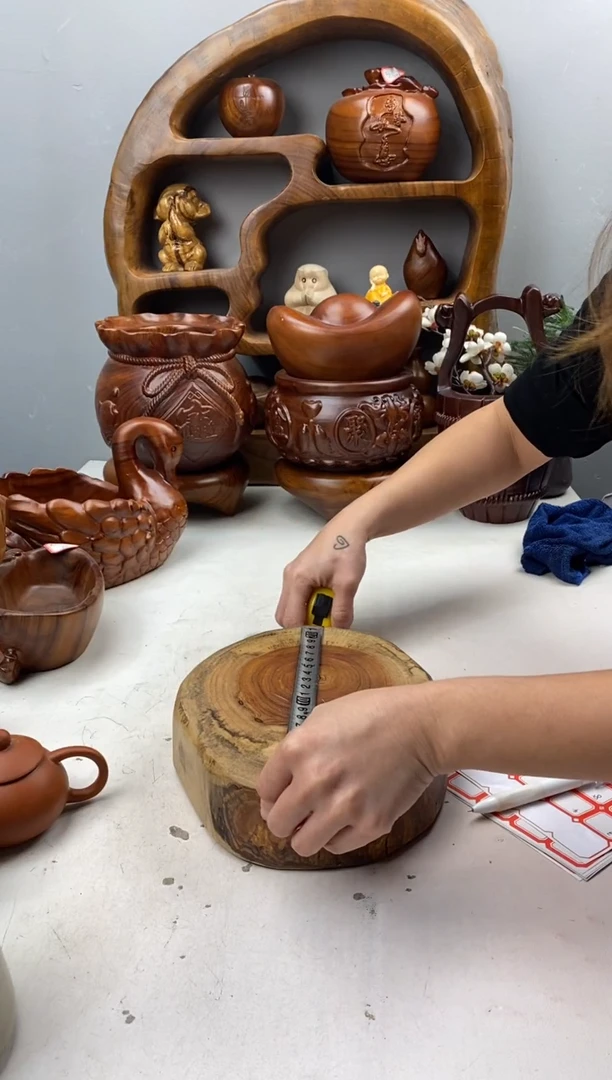 香樟木A3微瑕木墩墩/尺寸22*9*6