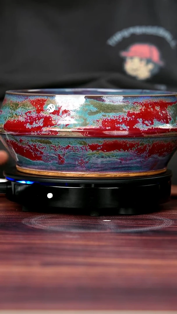 其他瓷517#李朝斐一级品原矿钧瓷水洗