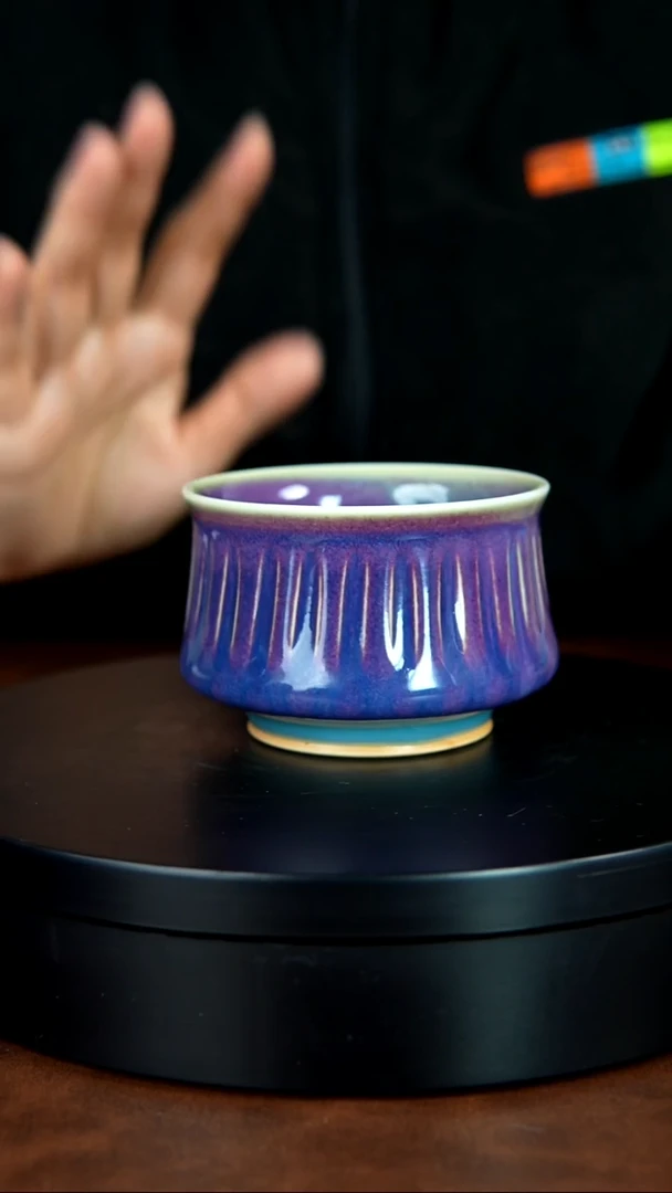 625号/禹州神垕特产】原矿原产地钧瓷茶具