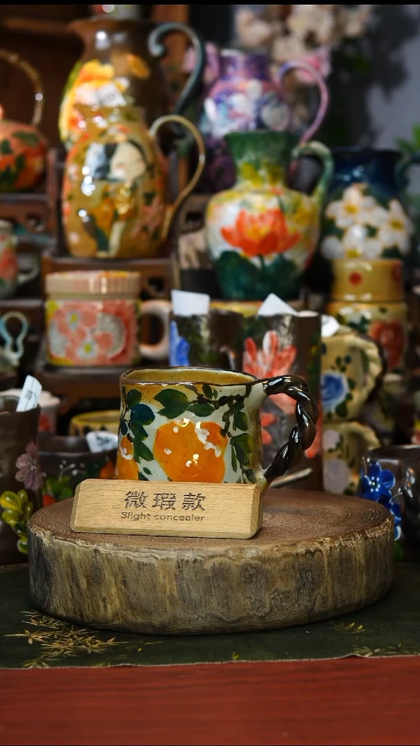 陶瓷97景德镇手工手绘釉下彩
