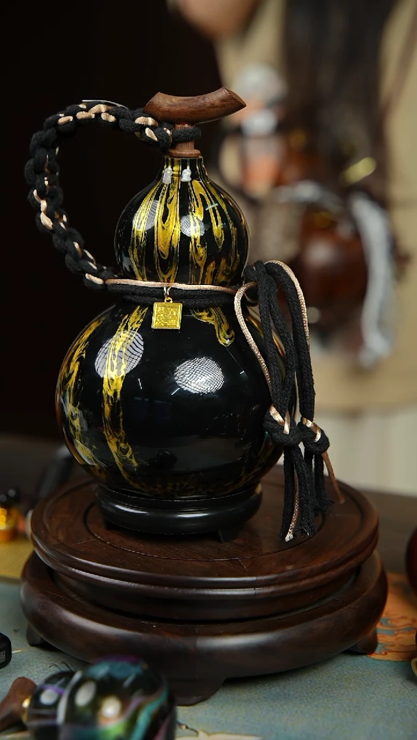 437号500ml左右非遗大漆酒葫芦