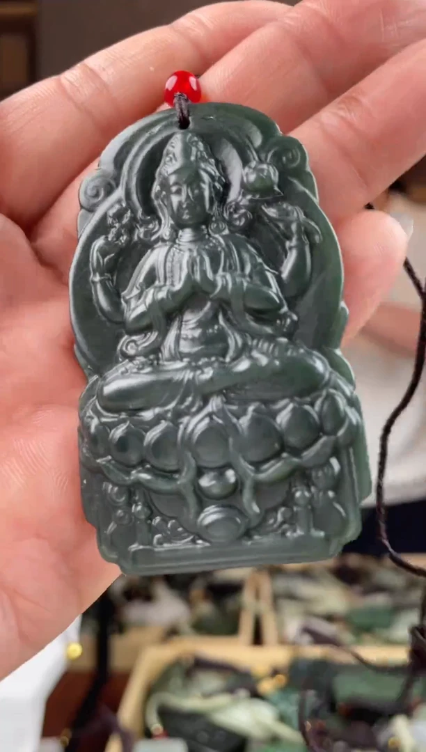 项链未镶嵌和田玉拍一发一，多样性发货