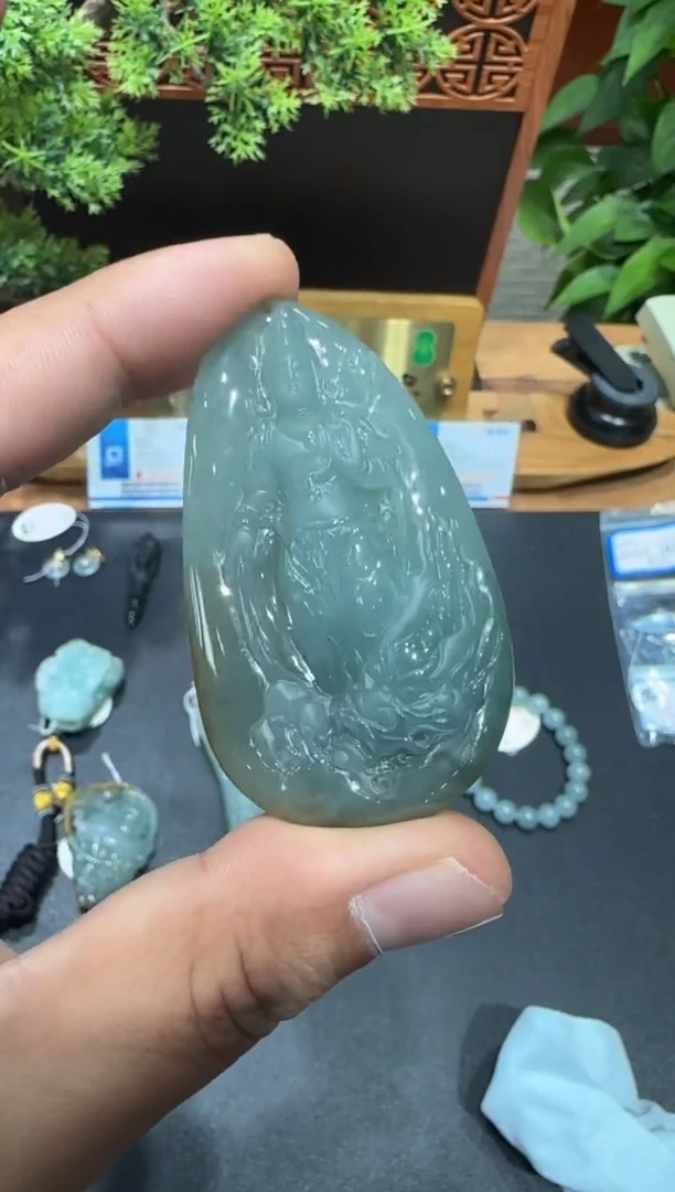 未镶嵌挂件翡翠A货翡翠多样性孤品