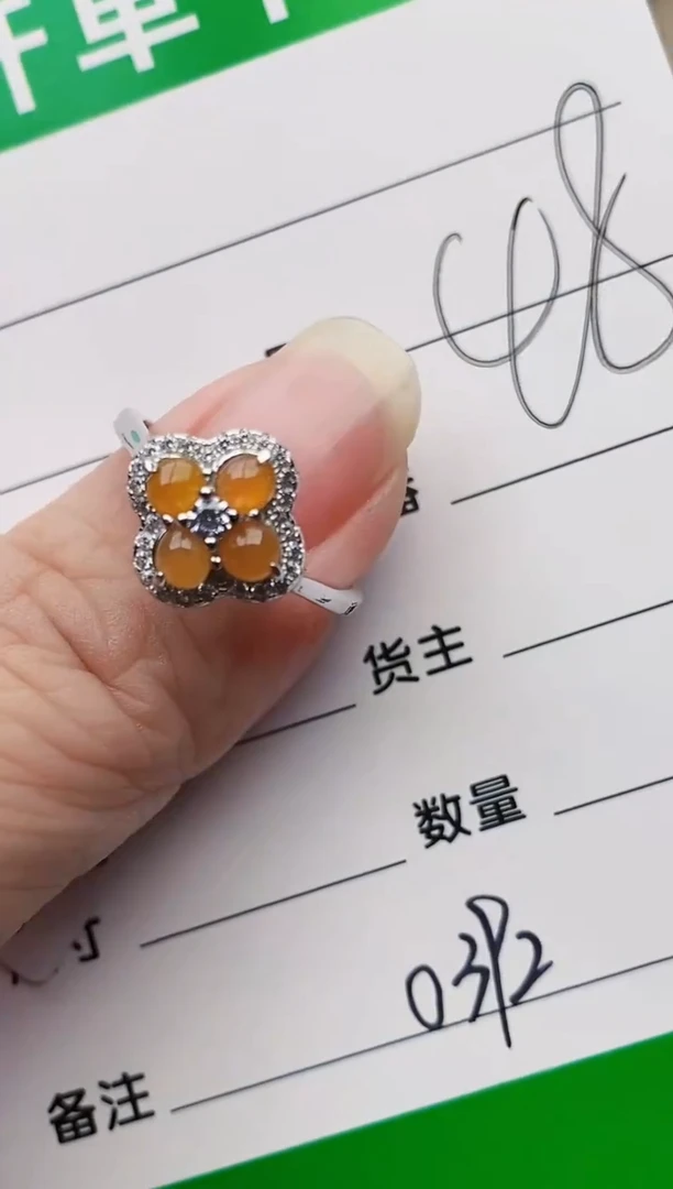 颈饰银S925镶嵌翡翠0392