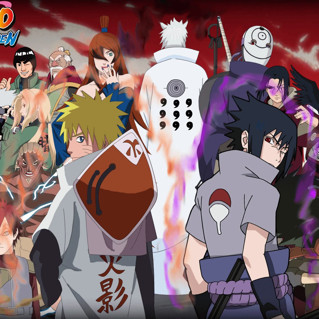 【福福转盘】火影忍者二创亚克力色纸