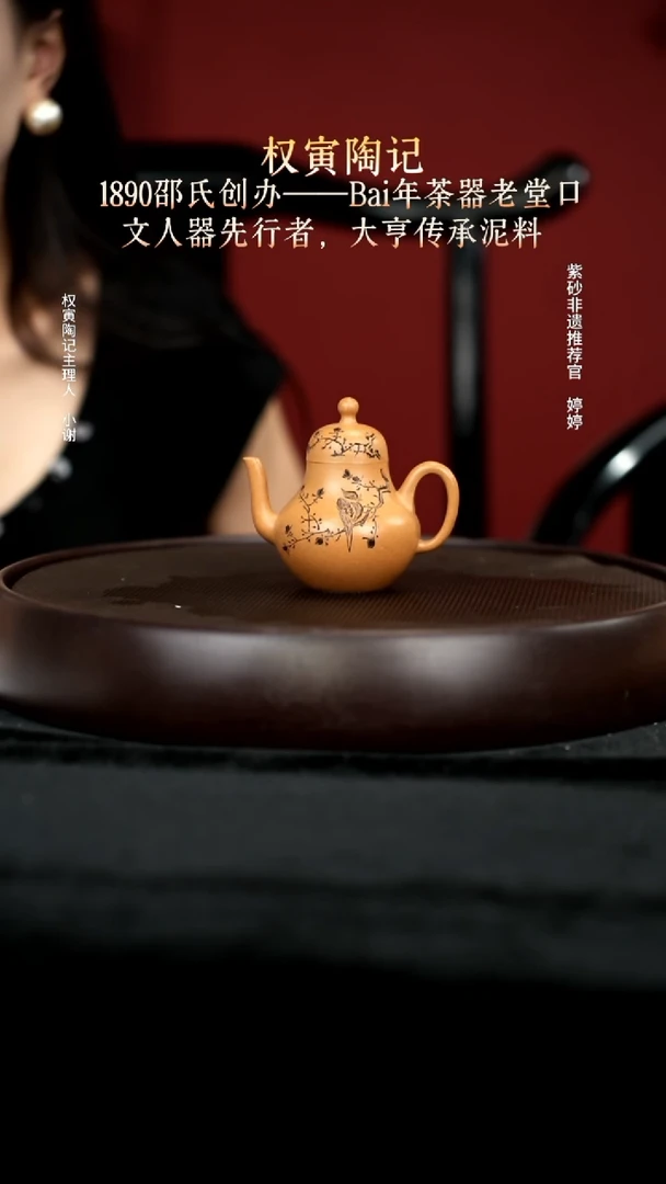 茶壶紫砂49段泥思婷120cc