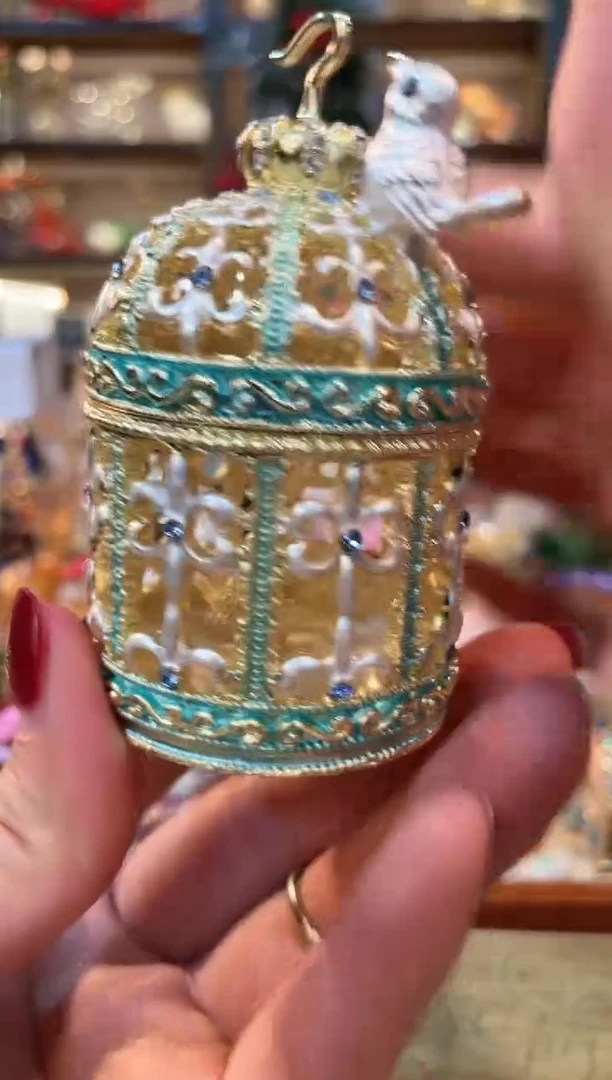 【闪购商品】珐琅彩首饰收纳盒