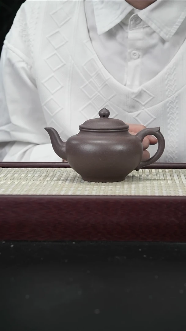 茶壶紫砂JF粗砂桃花泥 笑樱
