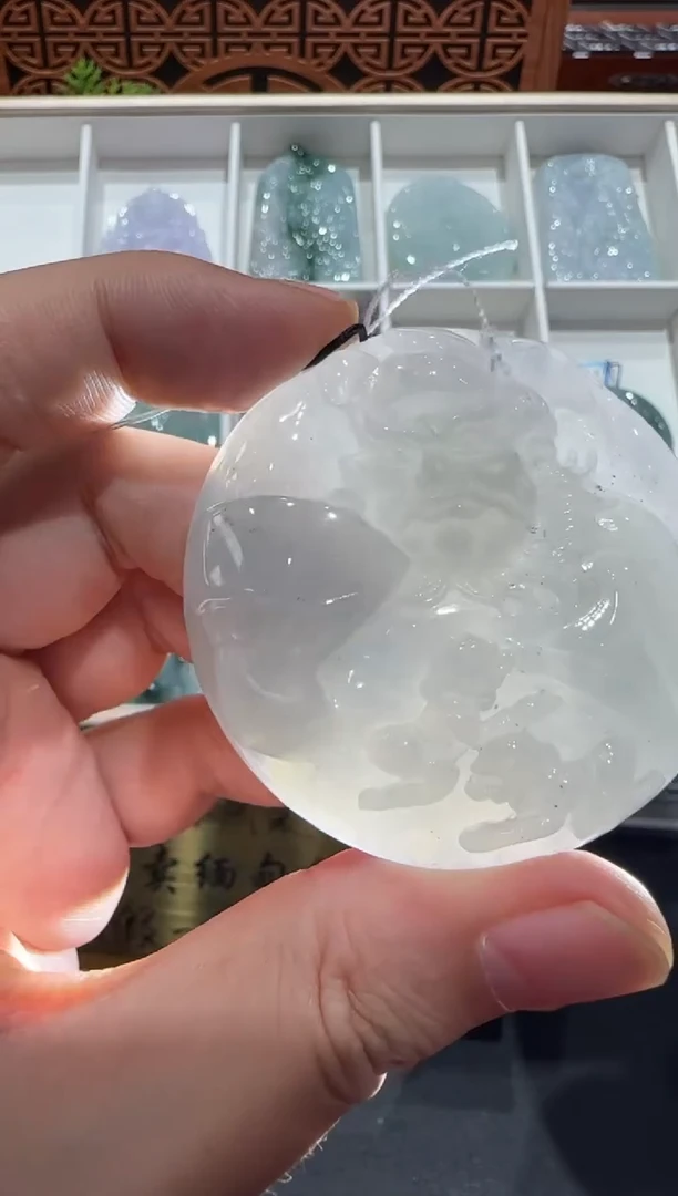 未镶嵌挂件翡翠A货翡翠多样性孤品