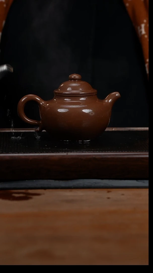 茶壶紫砂400cc黄龙山原矿底槽清古莲子38