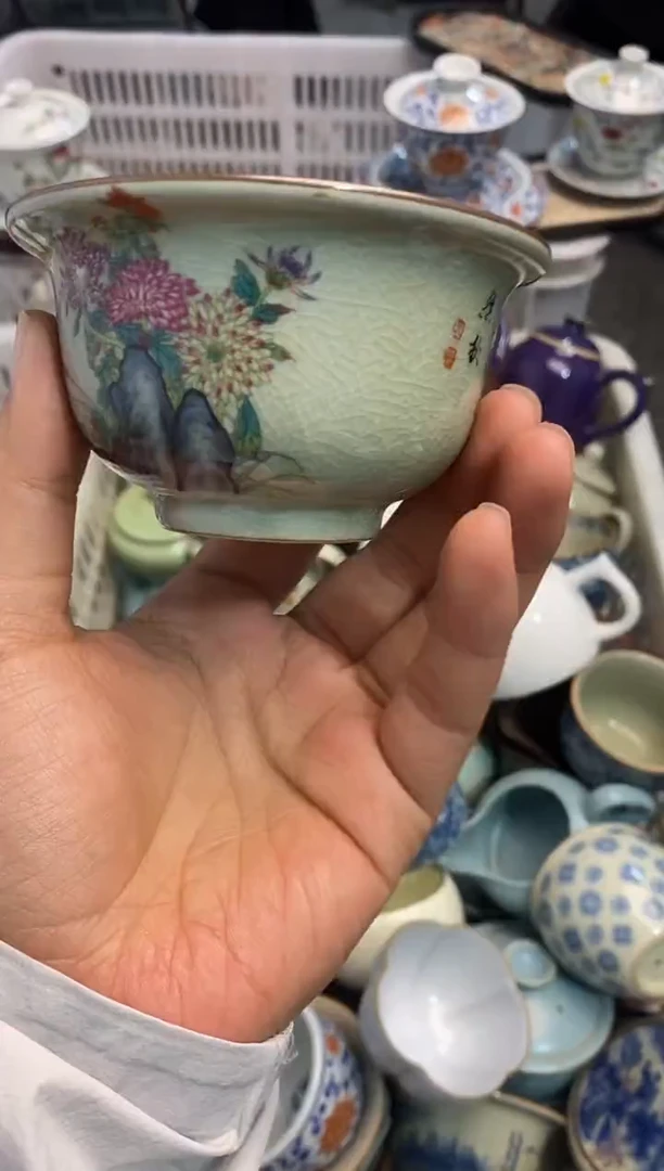 高端 茶壶 茶杯 茶具 轻轻微瑕