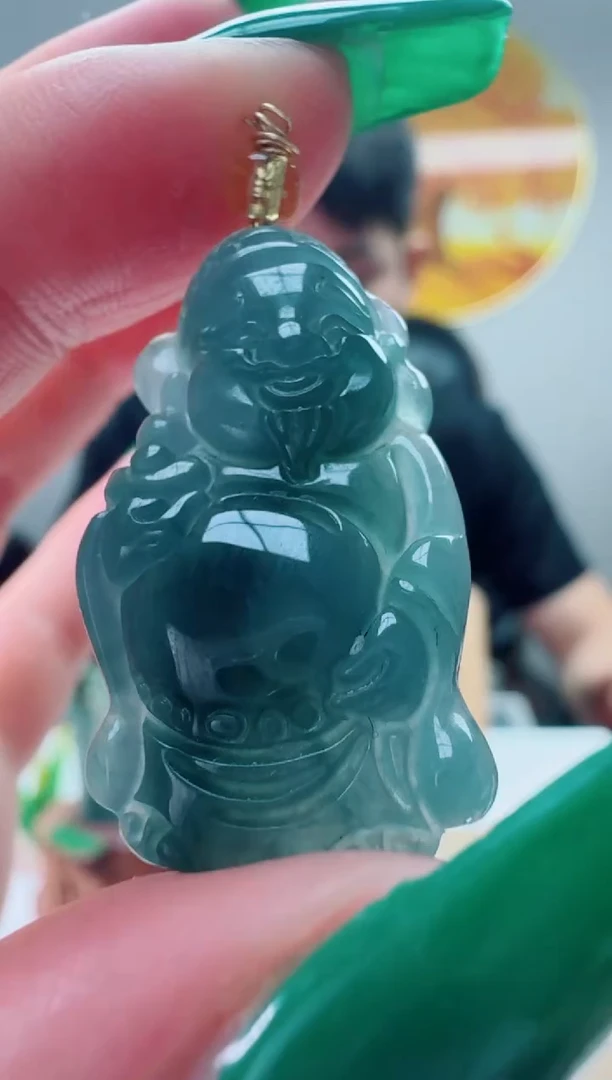 翡翠未镶嵌颈饰多样性随机发其一