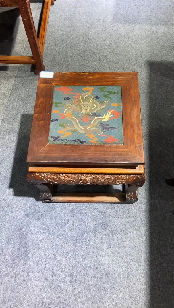花梨木类成套家具旧款黄花梨凳子
