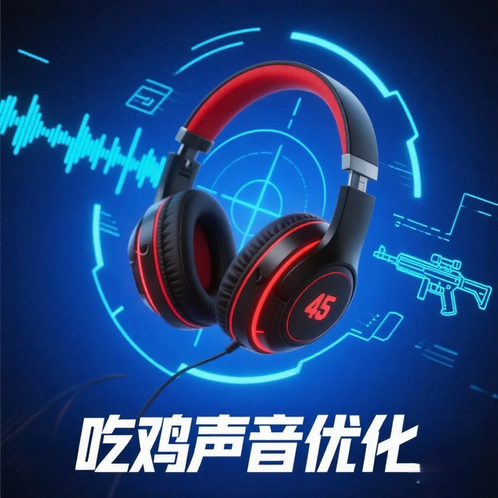 PUBG吃鸡有效降低抢声炸耳朵提高脚步声适当降低环境音