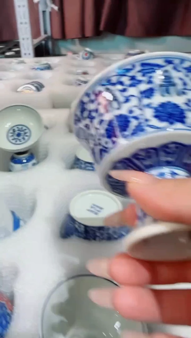 瓷片景德镇瓷器茶器茶杯