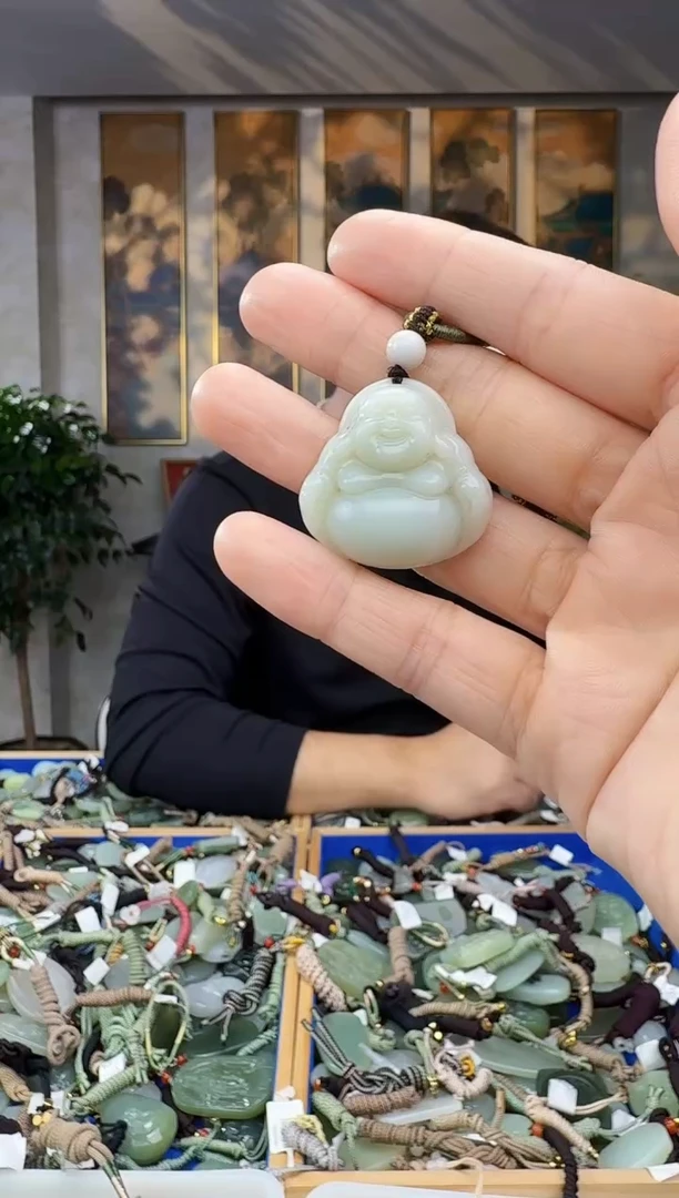 未镶嵌和田玉挂件拍一发一