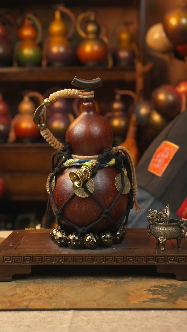 472大漆一物一拍记葫堂出品【不带手串】