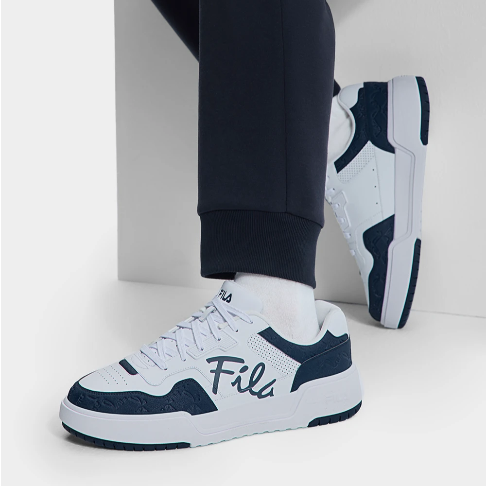 Fila/斐乐Fila易烊千玺同款【方块鞋】复古男款板鞋F12M512205F