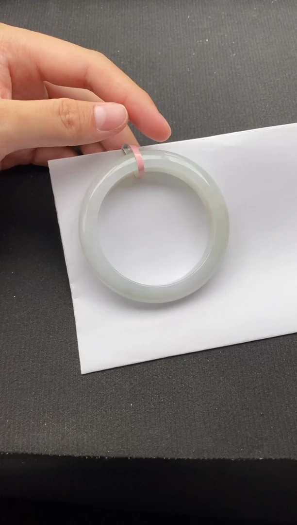 未镶嵌手镯翡翠（特色冰糖雪梨正圈）24号