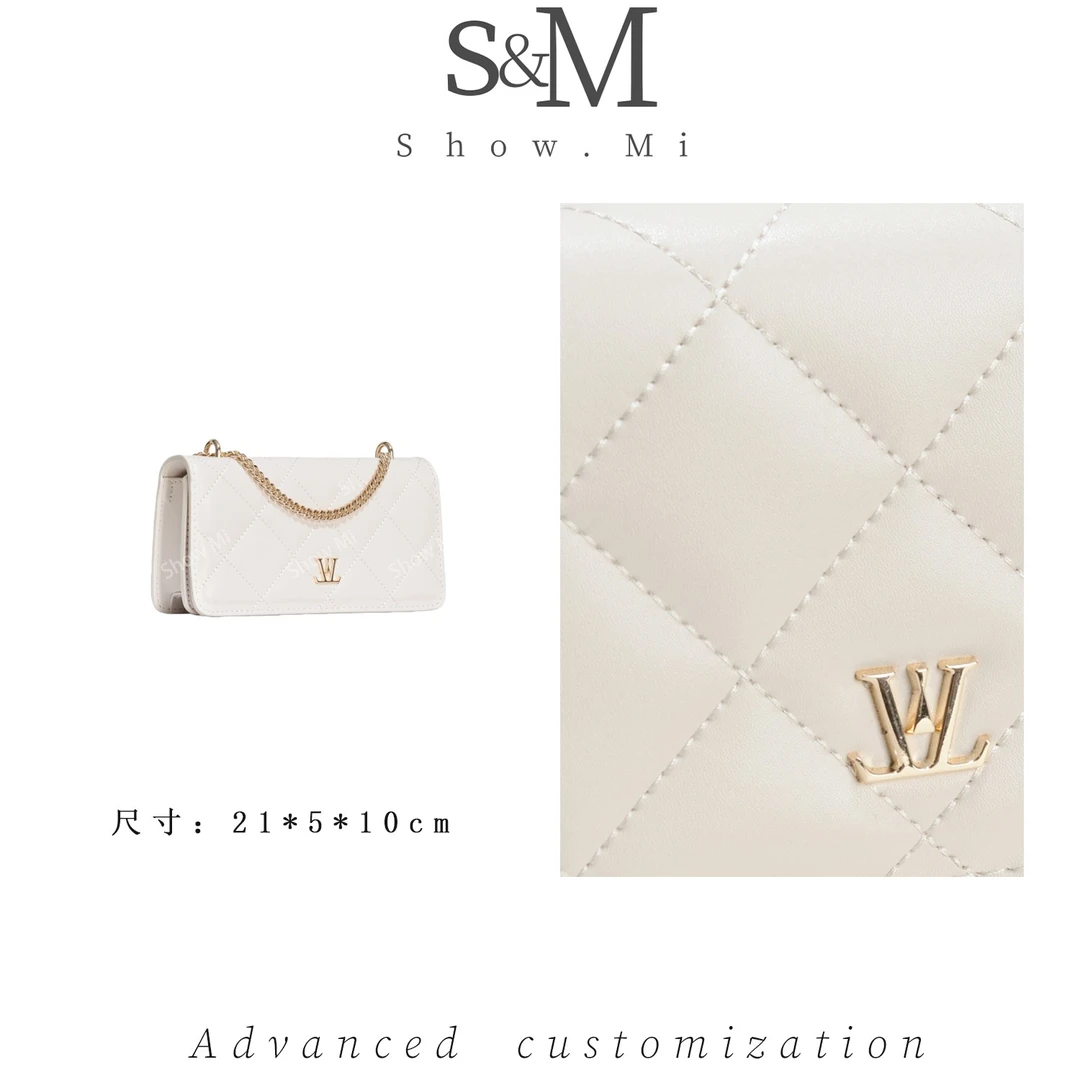 【Show Mi】GQ-1886-米白-轻奢小众时尚百搭女士包包sm