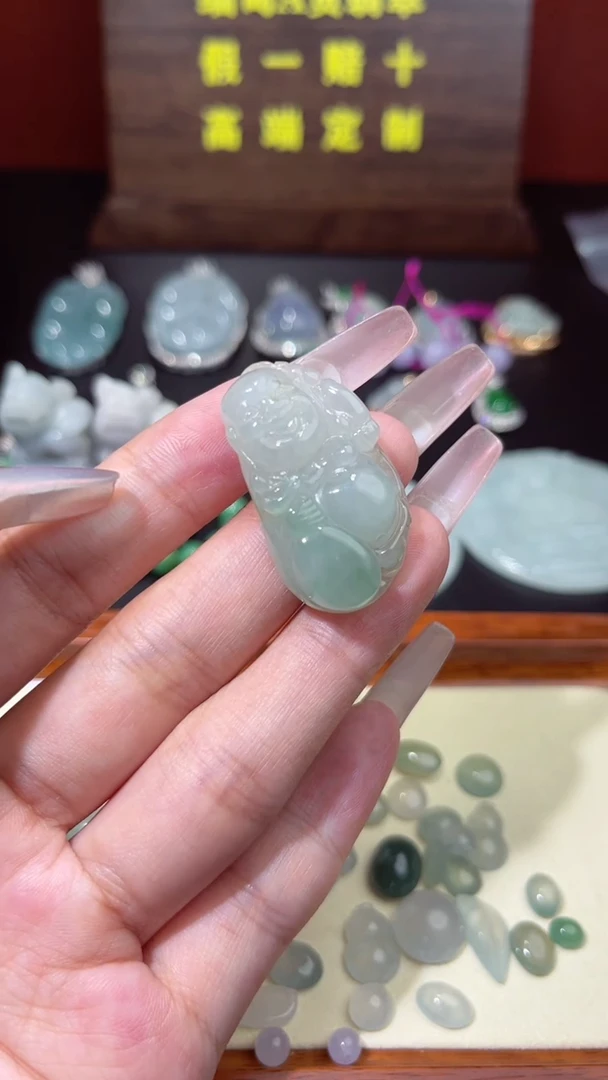 未镶嵌定制翡翠闪电购20