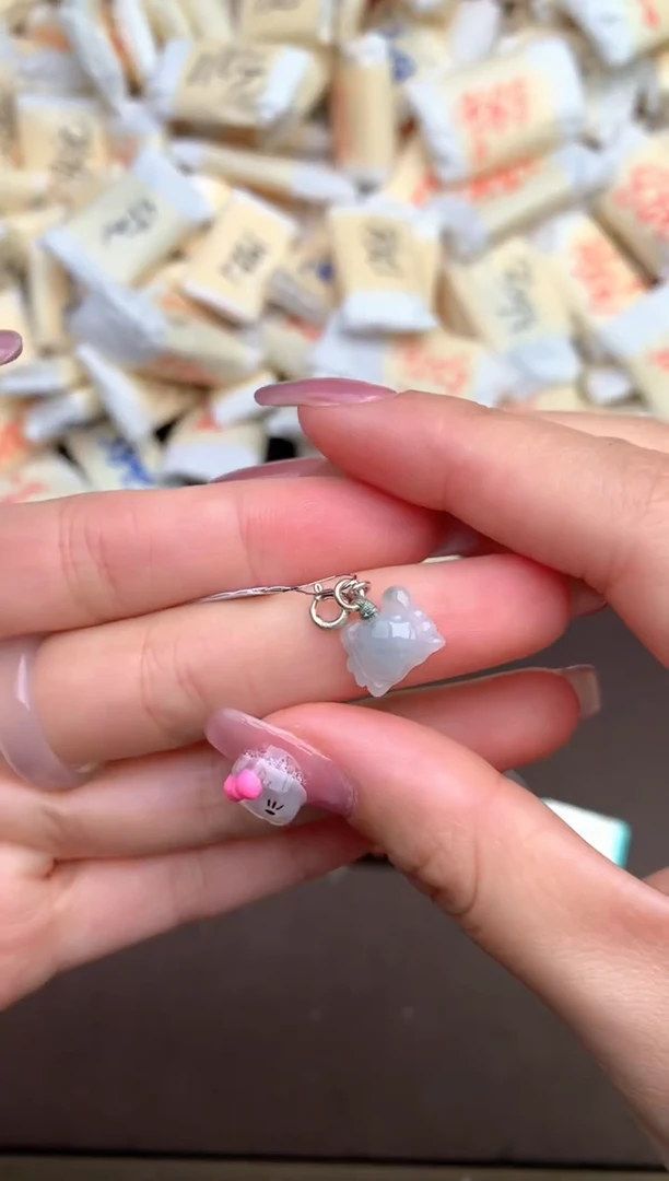 【闪购商品】翡翠挂件银S925镶嵌 —