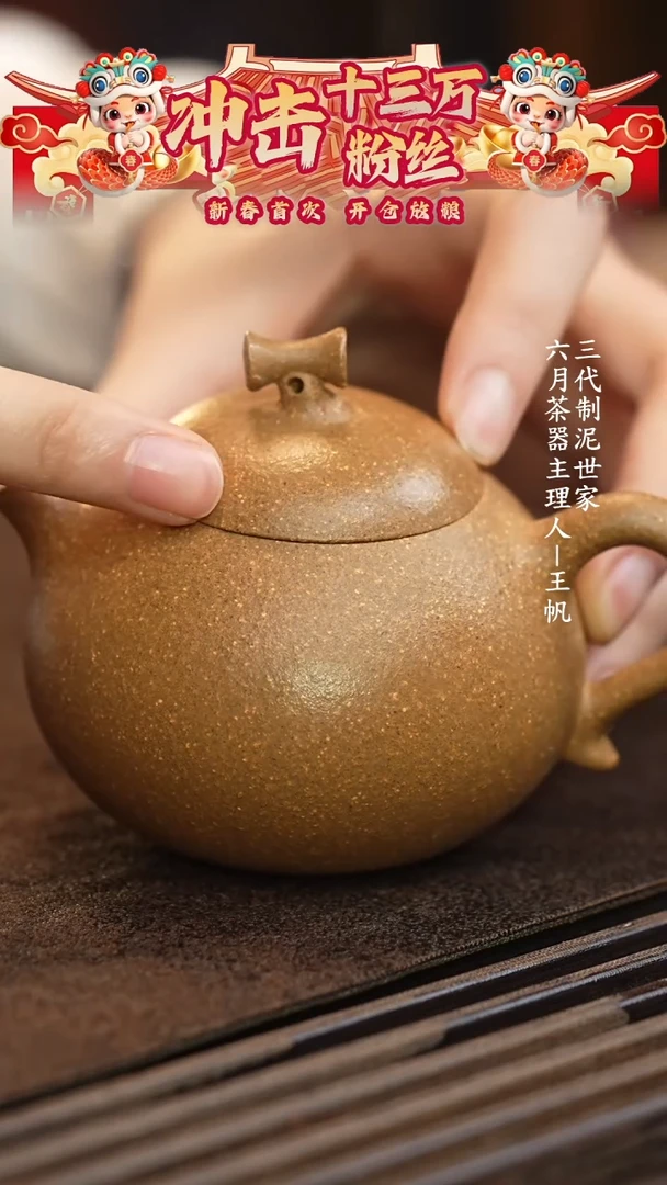 【闪购商品】紫砂茶壶六月茶器甄选紫砂