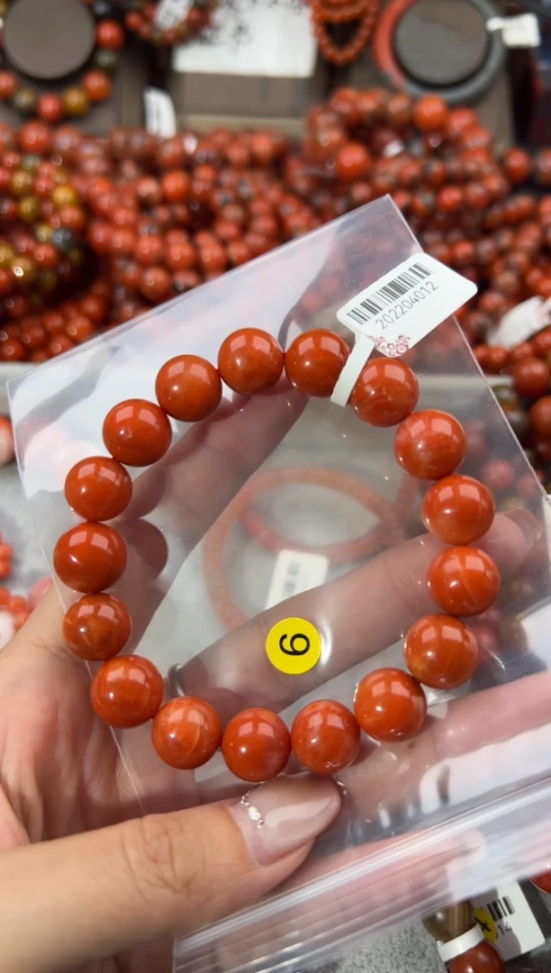 未镶嵌手串南红玛瑙12+