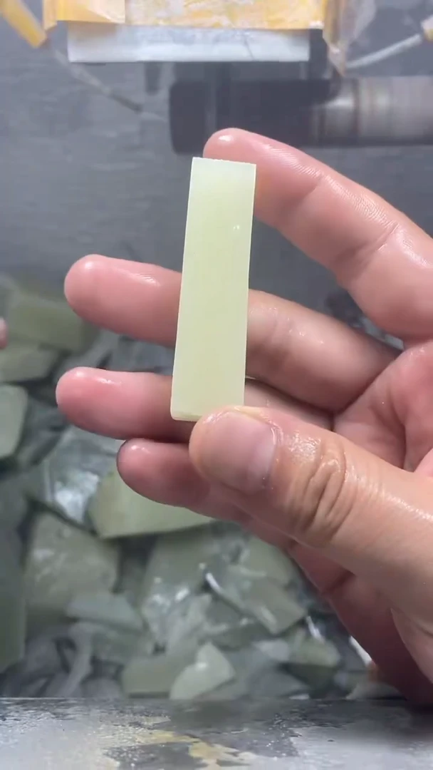 定制和田玉毛货抛光
