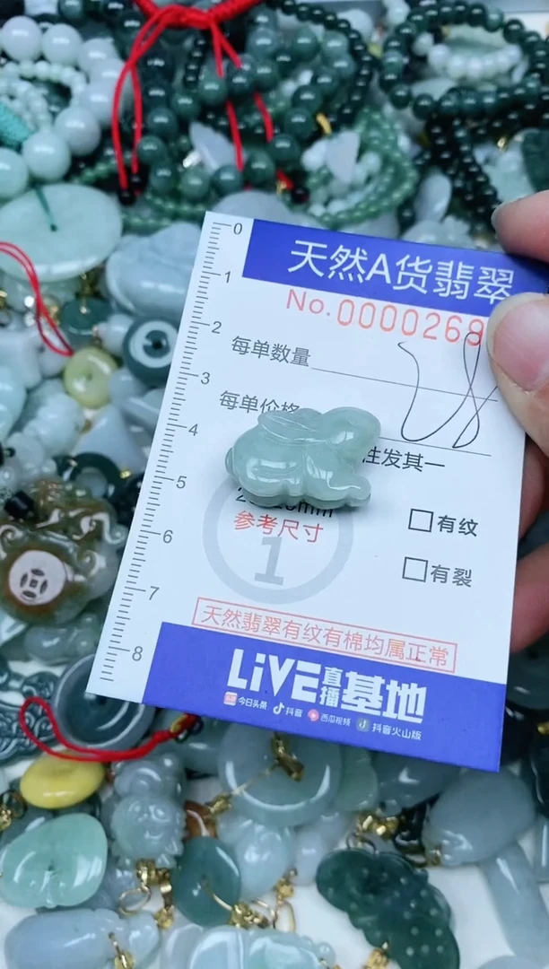 【闪购商品】翡翠吊坠(不含链)未镶嵌翡翠