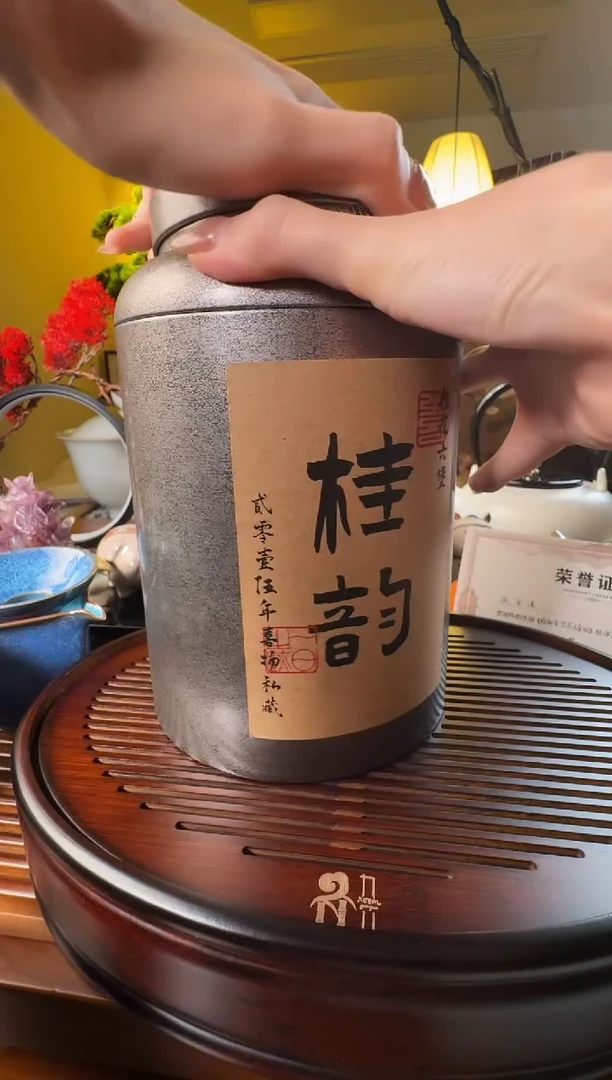 桂韵500g（六堡茶铁罐装）