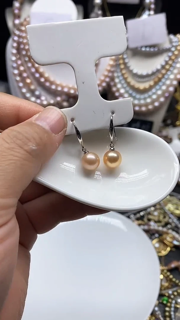 【闪购商品】淡水珍珠耳饰未镶嵌多人